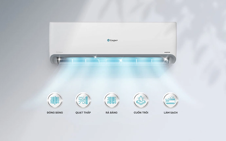 Điều hòa Casper 1 chiều 18000Btu SC-18FB36A Điều hòa Casper 1 chiều 18000Btu SC-18FB36A